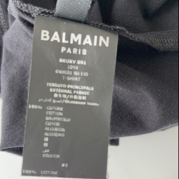NEW Balmain T- Shirt - Picture 12 of 12
